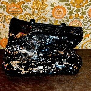 Betsy Johnson Sequined Tote Bag